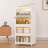Plastic Storage Bins 4 Tier, Stackable Storage Bins with Lids and Wheels,Folding Storage Containers