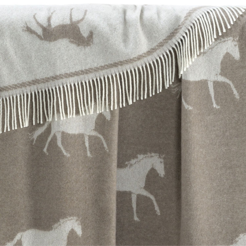 The Horse Collection Throw Blanket