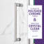 Porte de douche à charnière semi-sans cadre l 23,4 "x H 72" Lancer Series-49718875