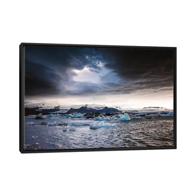 Stormy Weather Over Jokulsarlon, Iceland by Matteo Colombo - Graphic Art
