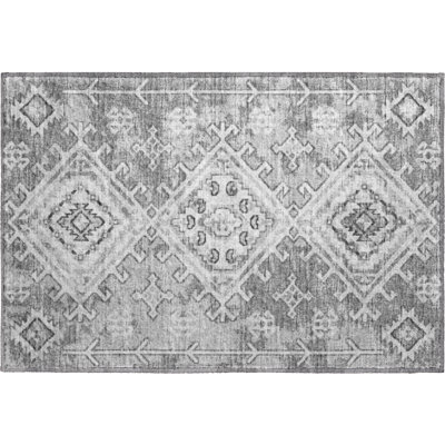 Premium Machine Washable Driessen AMF73 Ash Rug