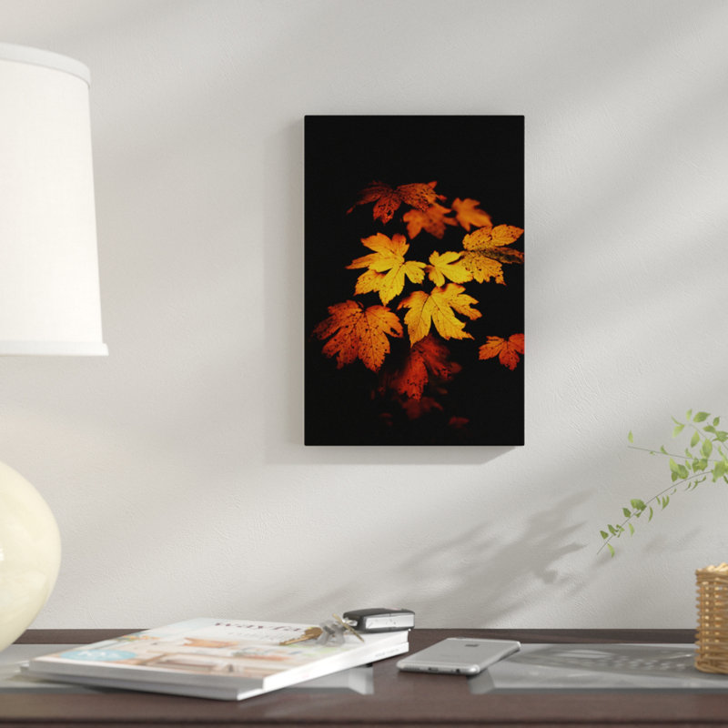 « automne photo », reproduction de photo sur toile, H 12 po x l 8 po x P 0,75 po