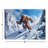 Ski Squatch 8x6 Lighted Tabletop Canvas