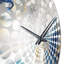 Aiva - Horloge murale peinture abstraite-1156273991