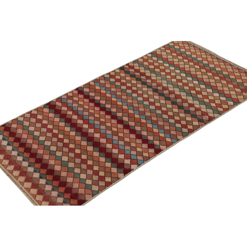 One-of-a-Kind 2’6” X 5’ Hand Knotted Area Rug