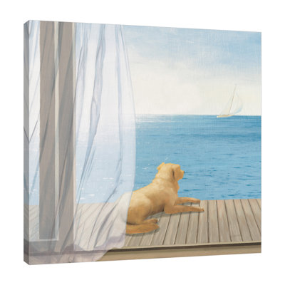 « blue breeze ii », reproduction d’impression sur toile