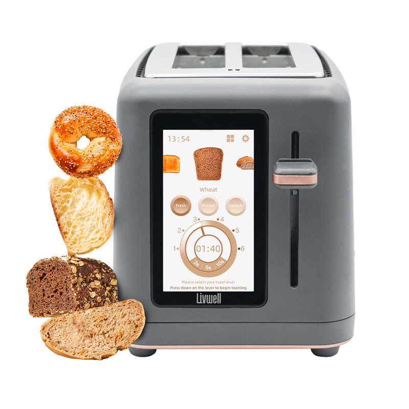 Grille-pain 2 tranches Livwell Touch Iq 