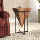 Gupton Solid Wood Top End Table