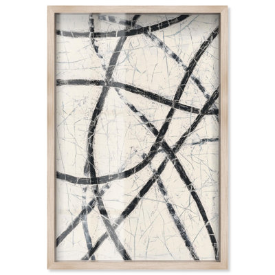 Décoration murale ligne entrelacée Intersecting Lines II par Art Remedy