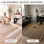 Tapis rayé en jute Reva blanc / brun style campagne pour le salon et la chambre à coucher-329356479
