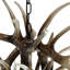 Deodato 8-light resin country chandelier