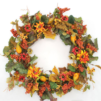 Couronne de soie 24 po