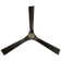 58" Torque 3 - Blade Outdoor/Indoor Smart Ceiling Fan with Remote Control Included, Works With Alexa and iOS or Android App