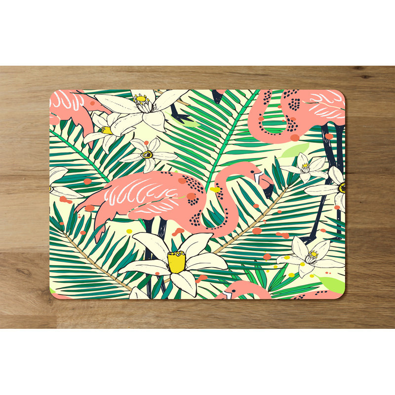 Drashti Wood Rectangle Placemat