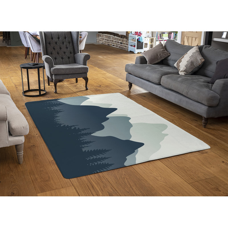 Jamesha Shag Area Rug, Rectangle 60 x 110cm