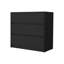  Commode 3 tiroirs 34 "noire