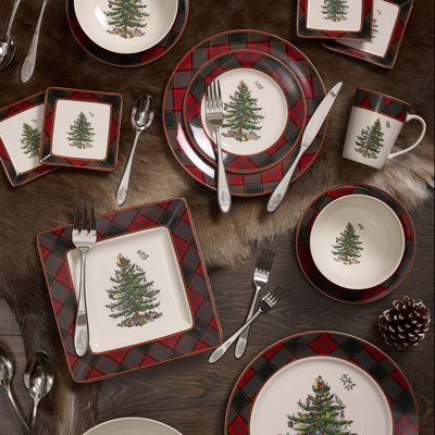 14 oz. Tasse Tartan