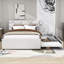 Lit plateforme tapissier avec couchette Elerte-566375483-566375482
