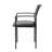 Naliah Stackable Metal Seat Reception Chair with Metal Frame