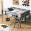 Lit mezzanine double en bois gris avec construction-241233904-241233911