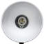 Lampe de bureau à col de cygne Frigon, blanc neige, 36,2 cm (14,25 po) de hauteur