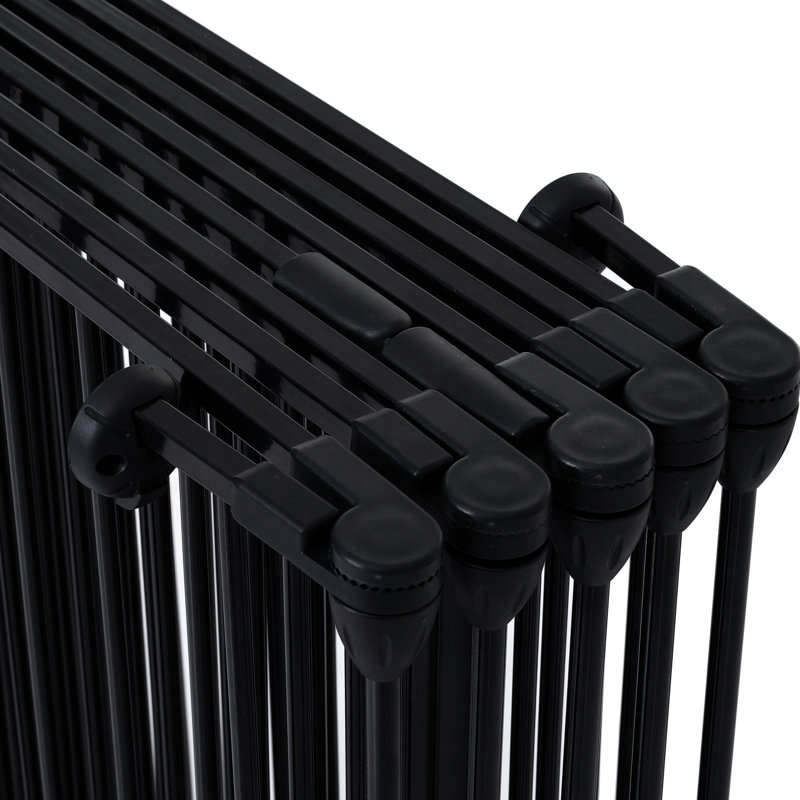 Barrière pour animaux 6 panneaux, H 28,9 po x l 194,49 po x P 29,31 po