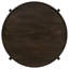 Table basse ronde en bois massif