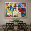 Improvisation 6 (africain) - Wassily Kandinsky - Toile tendue avec châssis, 1909-308539851-308539892-308539893