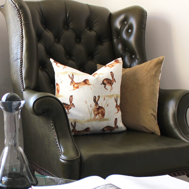 Animal Print Square Cushion