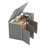 Garbage Bin Shed Stores 3 Trash Cans With Pneumatic Support Rod, With Lockable Doors & Waterproof Lid Chain, For Patio,Garden,Backyard