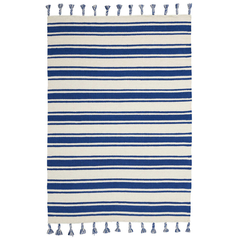 Ameelia Striped Indoor Rug, Rectangle 4' x 6'6"