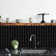 Peel and Stick Gel Backsplash Tile Square Mosaic Tile 10'' x 10''