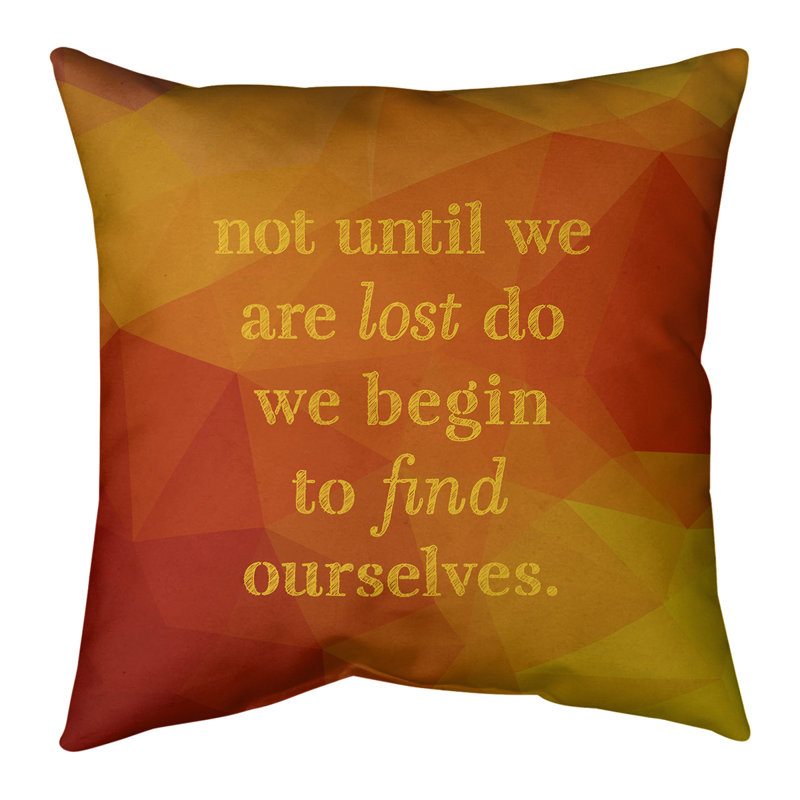 Coussin artificiel «Faux Gemstone Find Yourself», 20 po x 20 po, Jaune ambre, Polyester/ Bourre en polyester