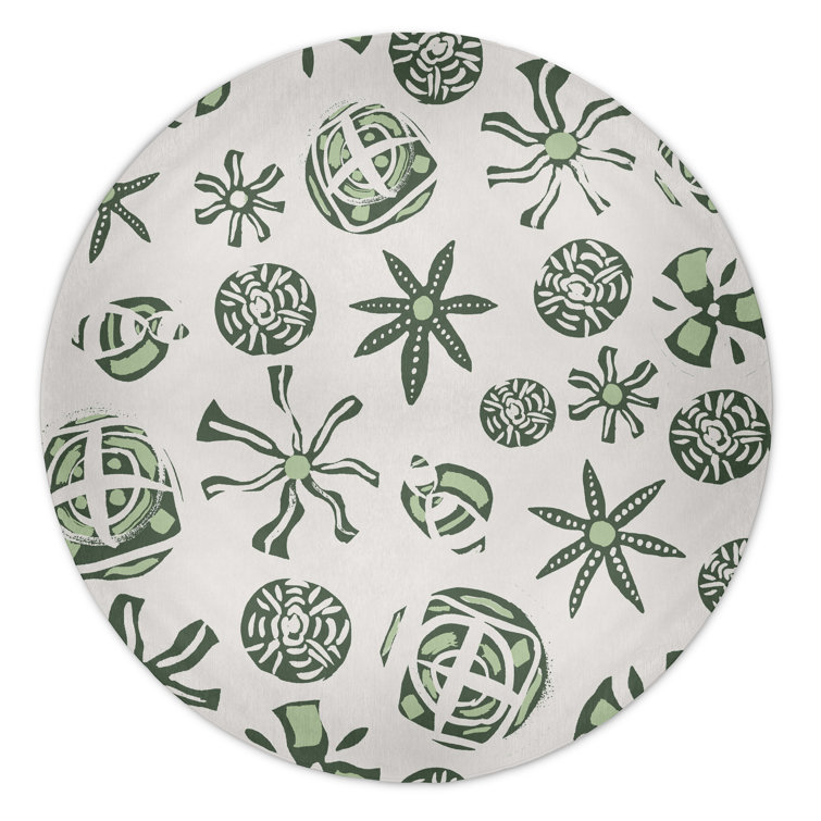 Alcesta Chenille Floral Indoor Rug
