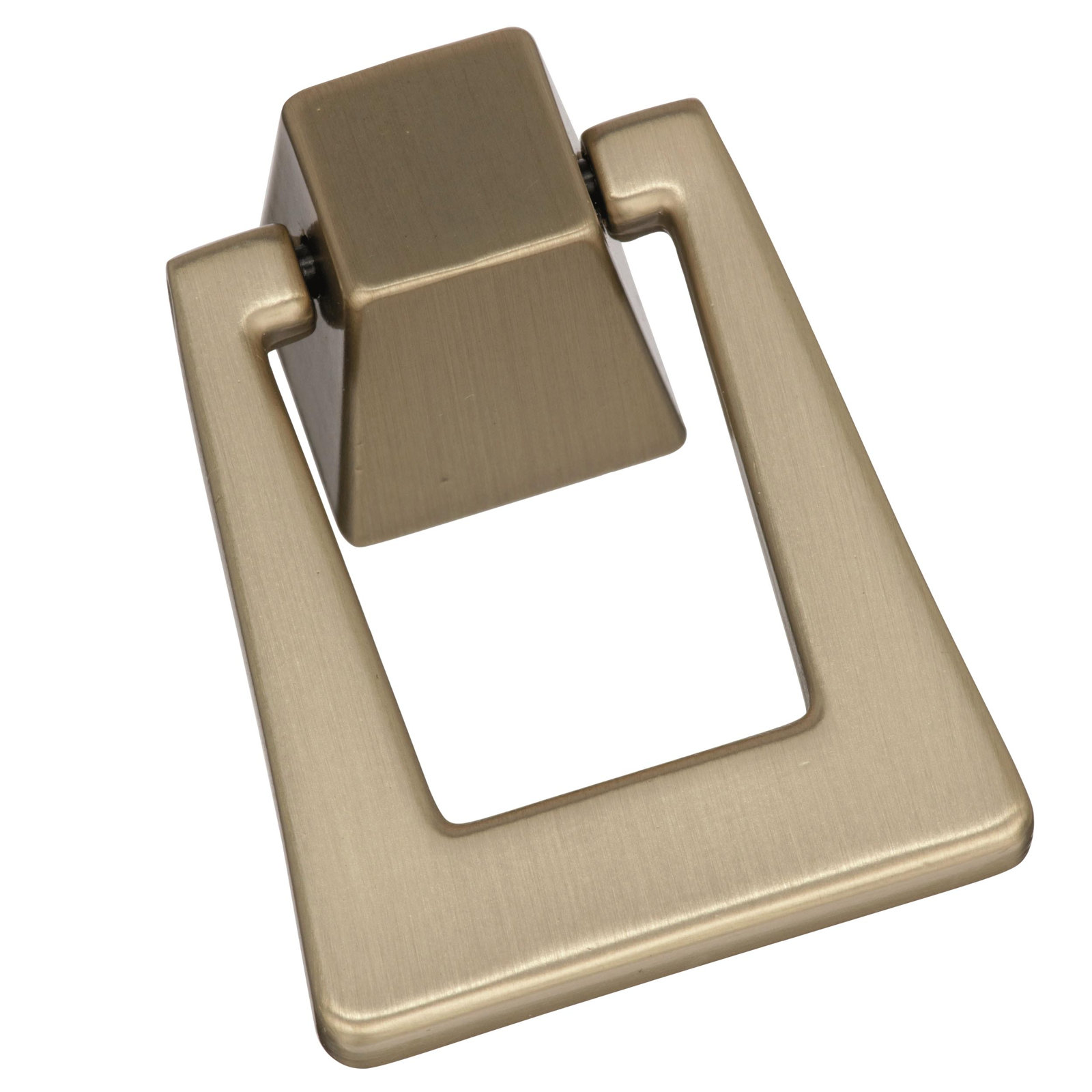 Blackrock Ring Drawer Pull, Golden Champagne