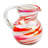 Latitude Run® Handmade Great Enchantment Handblown Glass Pitcher