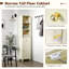 Freestanding Linen Cabinet-2014216456