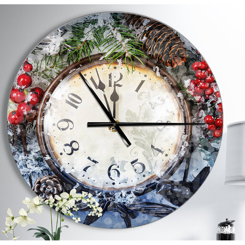 Très grande horloge murale Swigart, Moyen