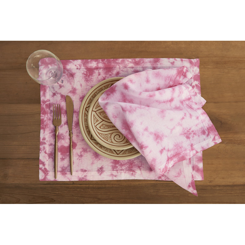 Hand Dyed - 100% Pure Linen Placemats