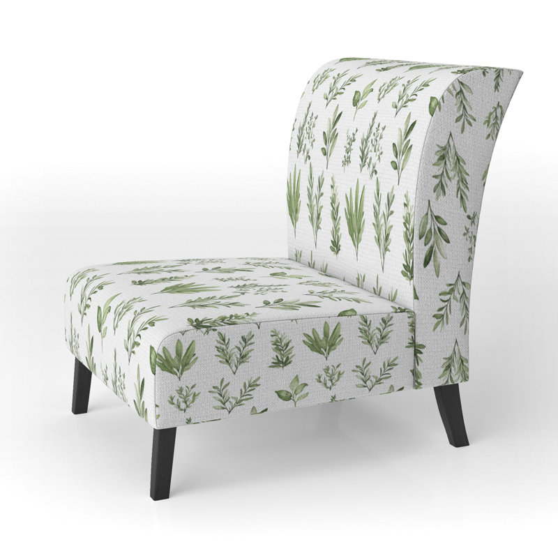 Fauteuil de chambre Country Farmhouse, Pantoufle sans accoudoirs