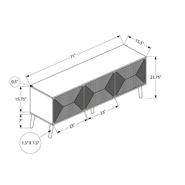 Dimensions du produit