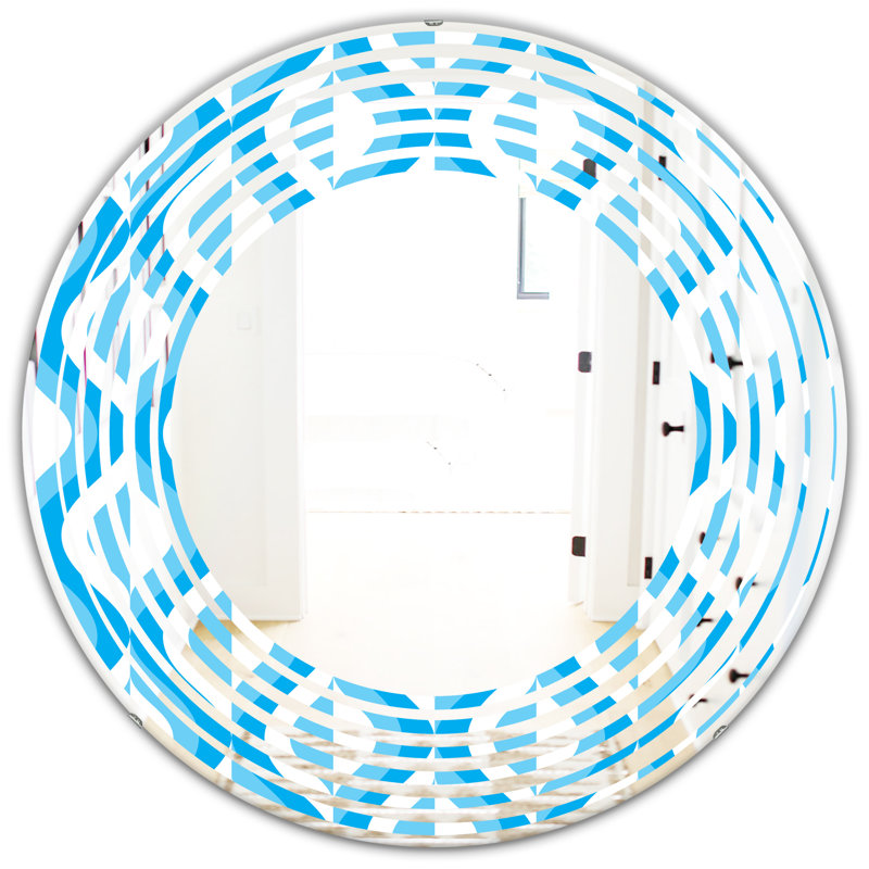 Miroir mural sans cadre Wave, H 31,5 po x l po