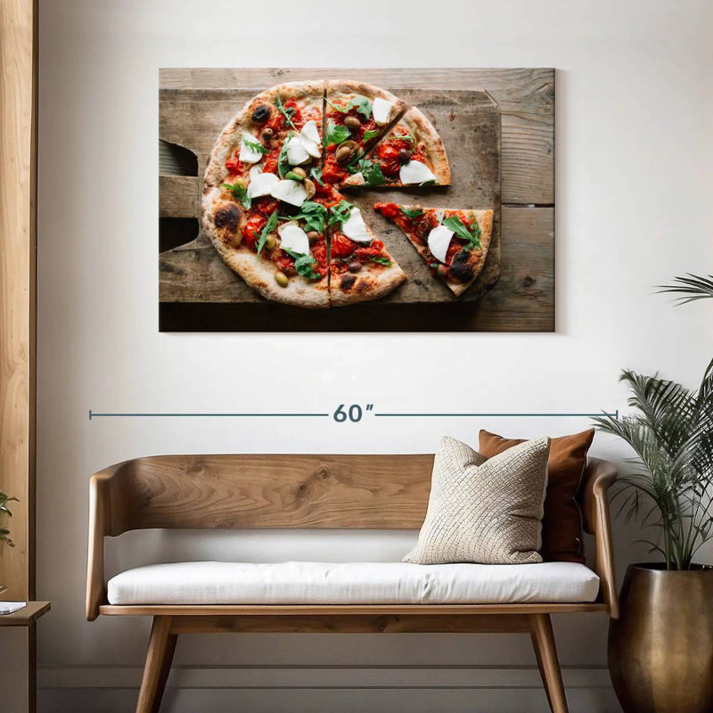Yarlin Pizza Slices, 30'' H X 45'' W