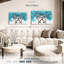 «Twist Reef Trees» sur toile-98977786
