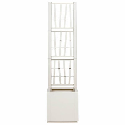Garden Planter with Trellis Patio Flower Pot Planter Box Flower Box PP