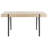 Easton Metal Base Dining Table-1840381070
