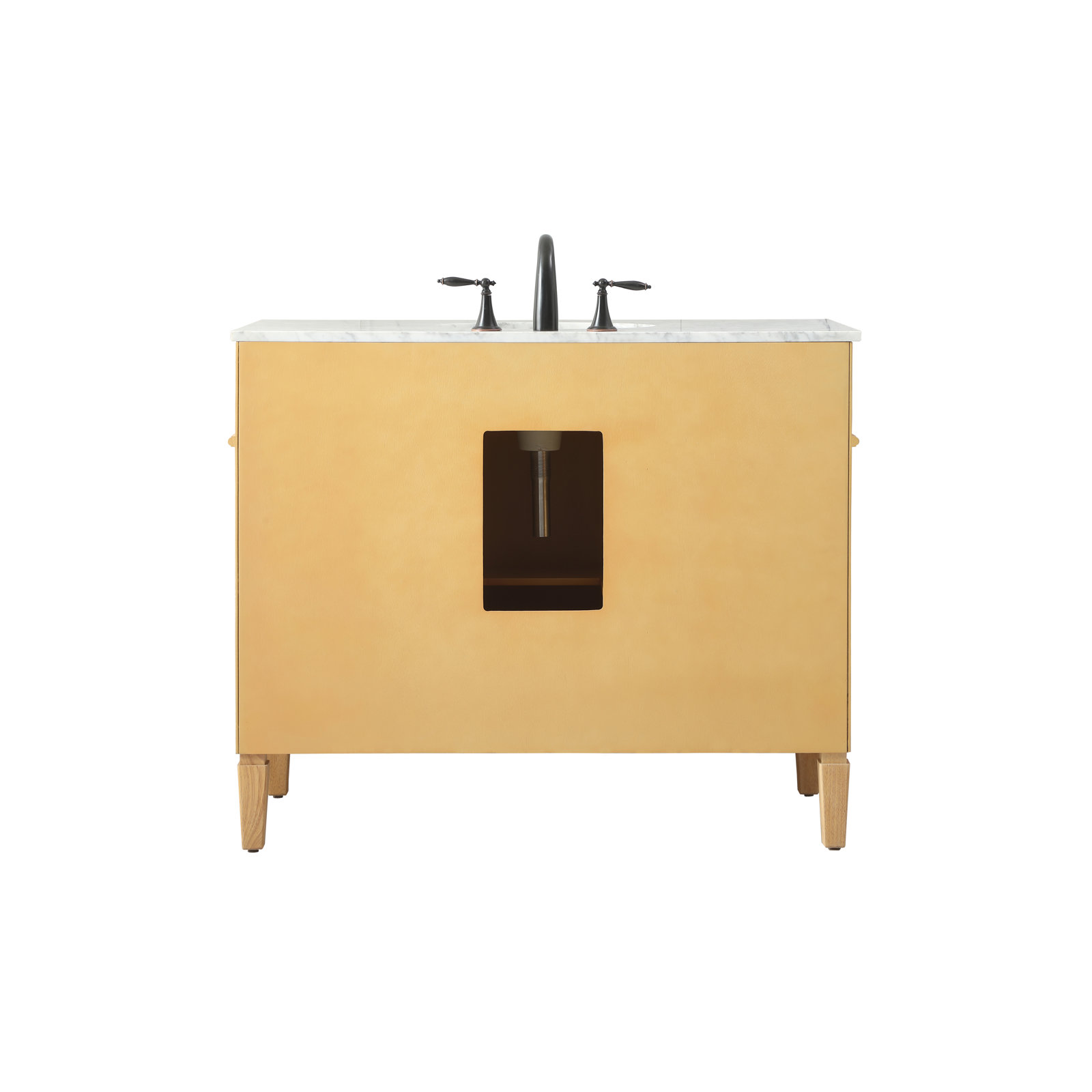Rivers 42'' Single Bathroom Vanity, Natural