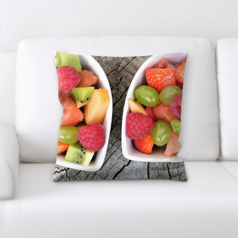 Coussin décoratif fruit