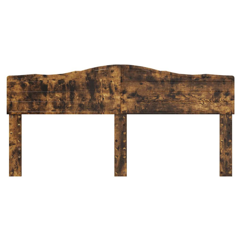 Headboard, King, Smoked Oak