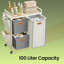 Metal Rolling Laundry Basket with Handles-1790696955